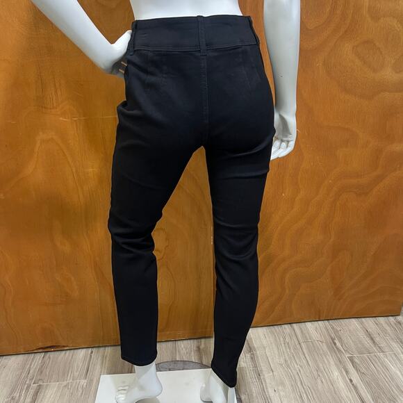 Rewash Mid Rise Booty Shaping Skinny Fit Jeans, Black Carbon Size 11/30 - Picture 2 of 10